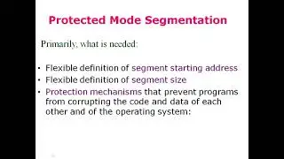 EEE342-MP-4b: Protected Mode of Memory Addressing in Intel Microprocessors