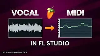 How to convert Vocal into Piano roll midi in FL Studio | FL Studio Tutorial | Synth Studio's