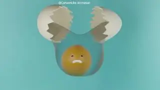 Egg Cracking Blender Animation 😌