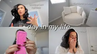VLOG: FURNISHING THE ROOM, PP HAIR LOSS, CLEAN WITH ME