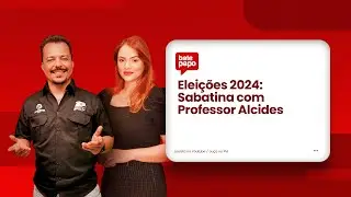 Eleições 2024: Sabatina com Professor Alcides
