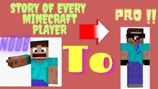 The story of Every Minecraft player 😝 || Watch till end ||