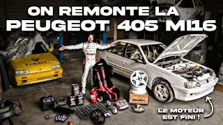 La Peugeot 405 « BTCC replica » est bientôt finie !
