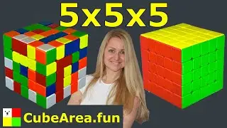 The BEST tutorial how to solve cube 5 by 5 by cubearea.fun | We teach kids