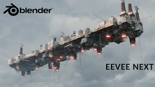 My First Project in Blender 4.2, Eevee Next [TIME LAPSE]