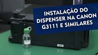 How to install the Waste Collection Dispenser on the Canon G3110 G3111 and Similar Printers
