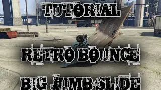 GTA 5 - TUTORIAL DE BMX - RETRO BOUNCE/BIG JUMP SLIDE!!!
