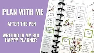 AFTER THE PEN | WRITING IN MY PLANNER