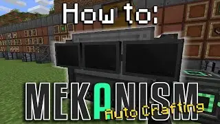 How to: Mekanism | Digital Miner & Auto Crafting (Minecraft 1.16.5)