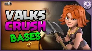 Best TH8 War Strategy | Valkyrie Attack | Clash of Clans
