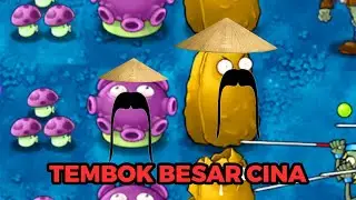 Plant Vs Zombie Formasi Tembok Besar Cina