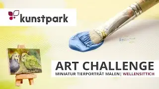 Kunstpark Art Challenge - Miniatur Tierporträt malen 🎨