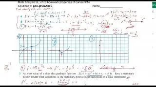 MAASL properties of curves p9b