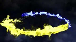 After Effects Dragon Particular Logo Free