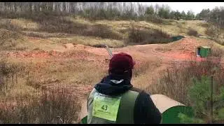 Спортинг-дуплетная стрельба. Дуплет #2