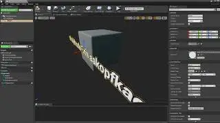 UE 4/5:  Placing A widget In World Tutorial