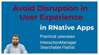 How to avoid disruptions in user experience of React Native apps