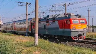 ЭП1-088 Двухэтажный поезд 357Й Уфа — Имеретинский курорт (Олимпийский парк)