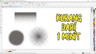 Cara Cepat Membuat Efek Halftone di Coreldraw