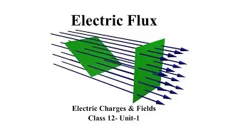 13 Electric Charges & Fields-Electric Flux-Class 12- Unit-1