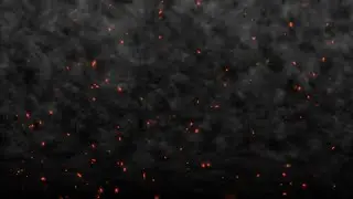 Fire Particles Background Video With Smoke Effect 4K