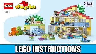 LEGO Instructions | DUPLO | 10994 | 3 in 1 Family House