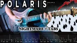 Polaris - Nightmare (LEAD Guitar Cover + TABS) New Song 2023!