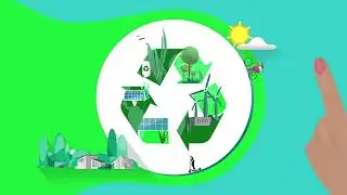Sustainable Green Eco-friendly Living AE folder - After Effects template project