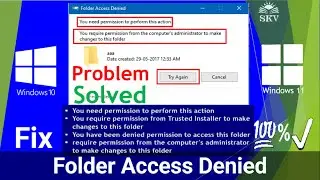 How to Fix Folder Access Denied Error 