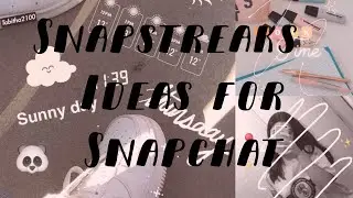 Snap Streaks ideas// Hidden photo ideas //girls photograpgy💯