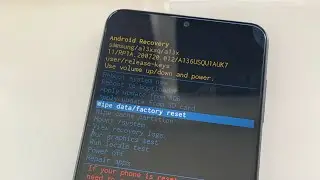 Samsung Galaxy A13 how to hard reset and recovery mode