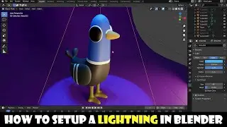 (Hindi) How To Set A Better Lightning Setup In Your Render Scene | blender lighting tutorial