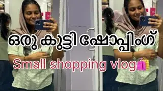 ചെറിയൊരു ഷോപ്പിംഗ്