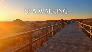 BEACH WALK [4K] COSTA BLANCA MEDITERRANEAN SEA