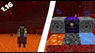 Майнкрафт 1.16 Адское Обновление! 20w13ab | Страйдер, Магнетит | NewMine