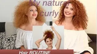 Natural Curly Hair Routine video