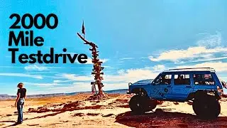 Trail Hero 2023  / 2000 Mile drive for the shakedown in the new 1ton XJ / Part 1 of 2