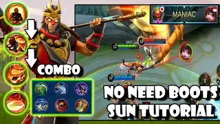 TUTORIAL SUN REVAMP | BEST BUILD TUTORIAL 2021 GUIDE || MOBILE LEGENDS BANG BANG