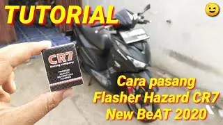 Tutorial Cara Pasang Flasher CR7 untuk HAZARD || how to install a flasher for hazard