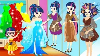 Love Rich And Poor With The Exchange No Expected ! Equestria Girls Animation Life Story Challenges