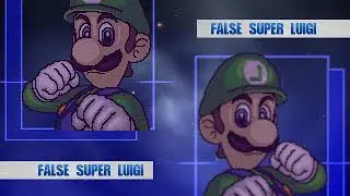 MUGEN False Super Mario Update + False Super Luigi Release
