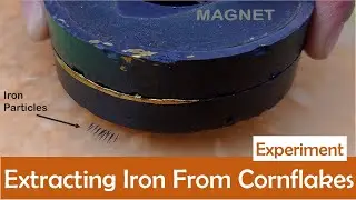 Iron in Breakfast Cereal Experiment | How To Extract Iron From Cereal -
