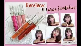 Tokyo Dolls Matte Lipstick Swatches