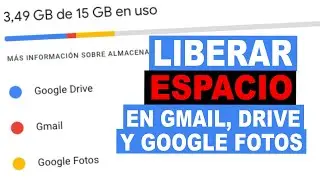 Como LIBERAR ESPACIO RAPIDAMENTE en Google Drive, Gmail y Google Fotos