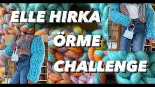 Elle Hırka Örme Challenge 💚💜💛🧡 |  Bütün Fenomenler Giyiyor | Hope Macaulay Hırkası  💚💜💛🧡