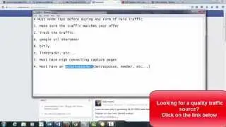 4 Must Know Paid Traffic Tips That Will Greatly Increase Your Chances of Conversions and Sales