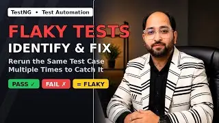 How to Rerun same test case multiple times to identify Flakiness | TestNG