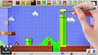 Mario Maker E3 2014 Trailer Wii U