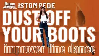 "DUST OFF YOUR BOOTS" Line Dance Demo | Makenzie Keister, Tara Bianco & Rick Dominguez | Adam Mac