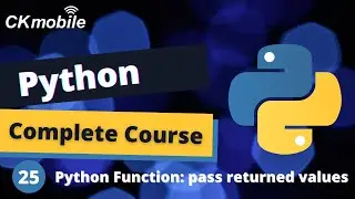Python Complete Course #25 - Python Function Passing two returned value to another function